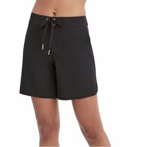 NWT Nautica Womens Black Board Shorts